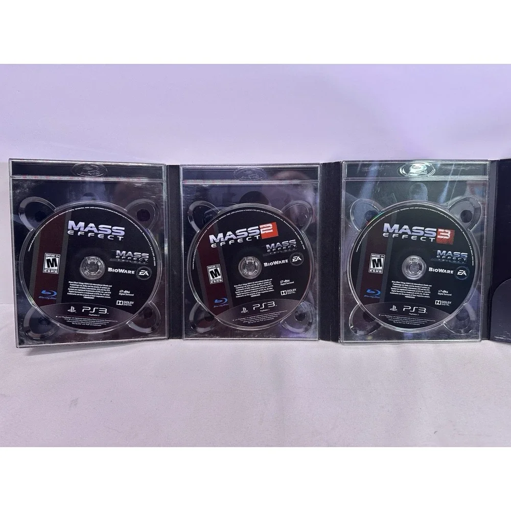 Mass Effect Trilogy (Sony PlayStation 3, 2012)